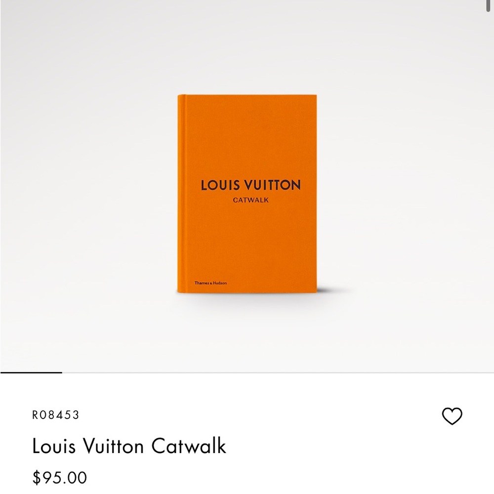 Louis Vuitton catwalk book
